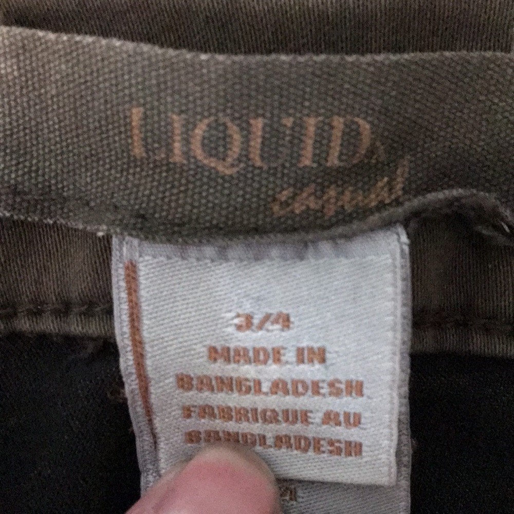 🛑SOLD🛑Comfy super slim leg olive green cargo pant - Picture 9 of 15
